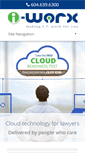 Mobile Screenshot of i-worx.ca
